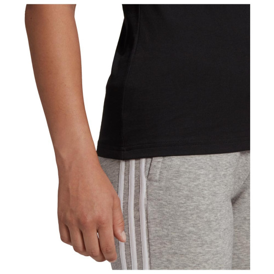 Adidas Γυναικεία κοντομάνικη μπλούζα Loungewear Essentials Logo Tee